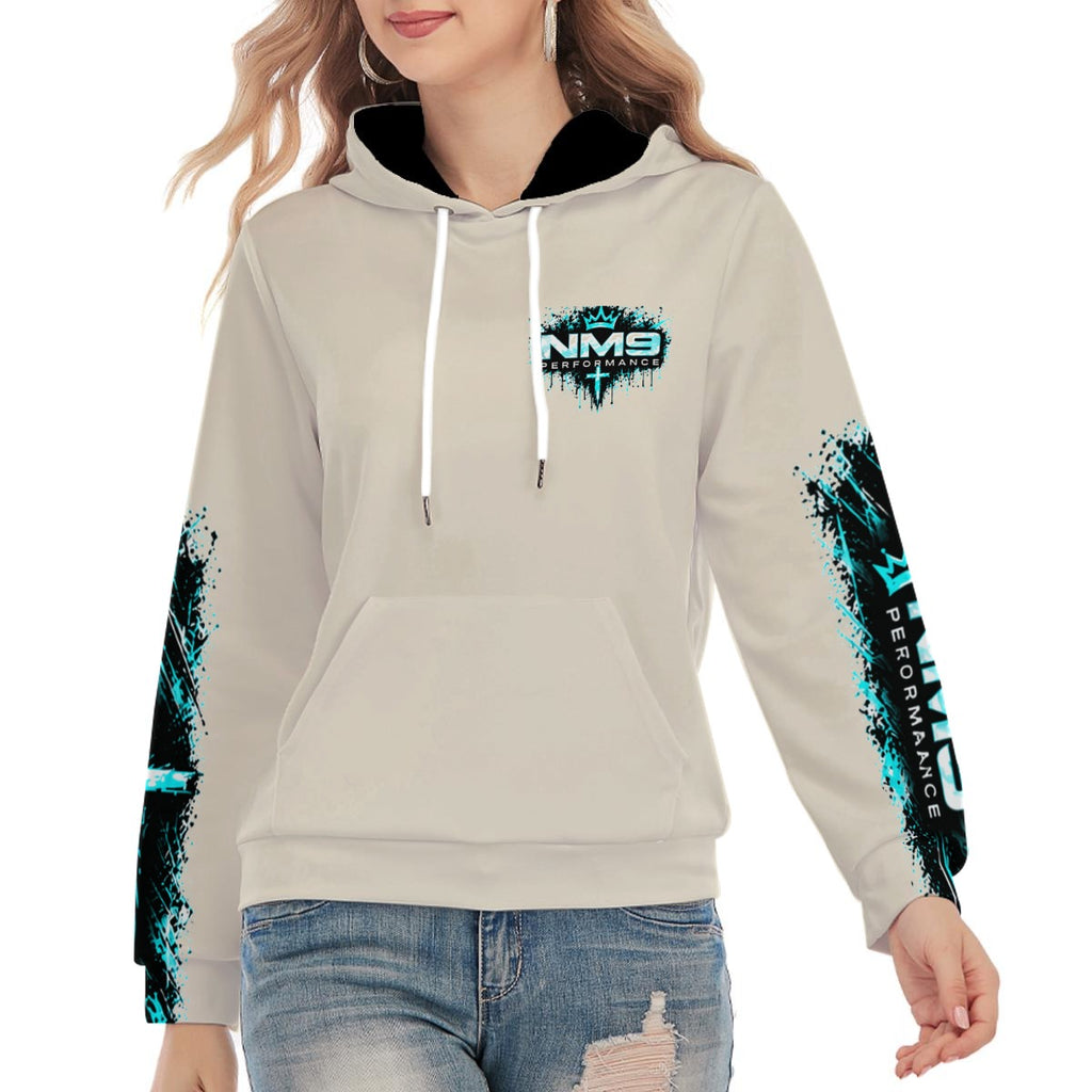 NM9 Ice Collection Hoodie | Girls Built Different Chest | Bone