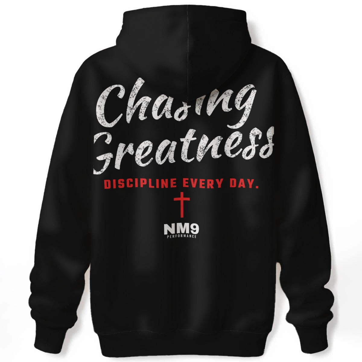 NM9 Performance Hoodie | Chasing Greatness | Black