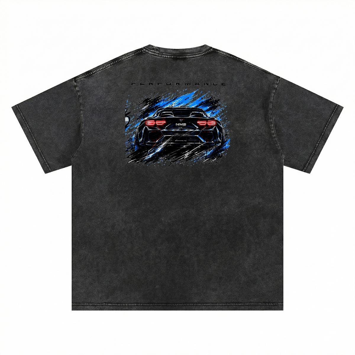 NM9 Executive Collection Heavyweight Tee | Race The Limits | Black