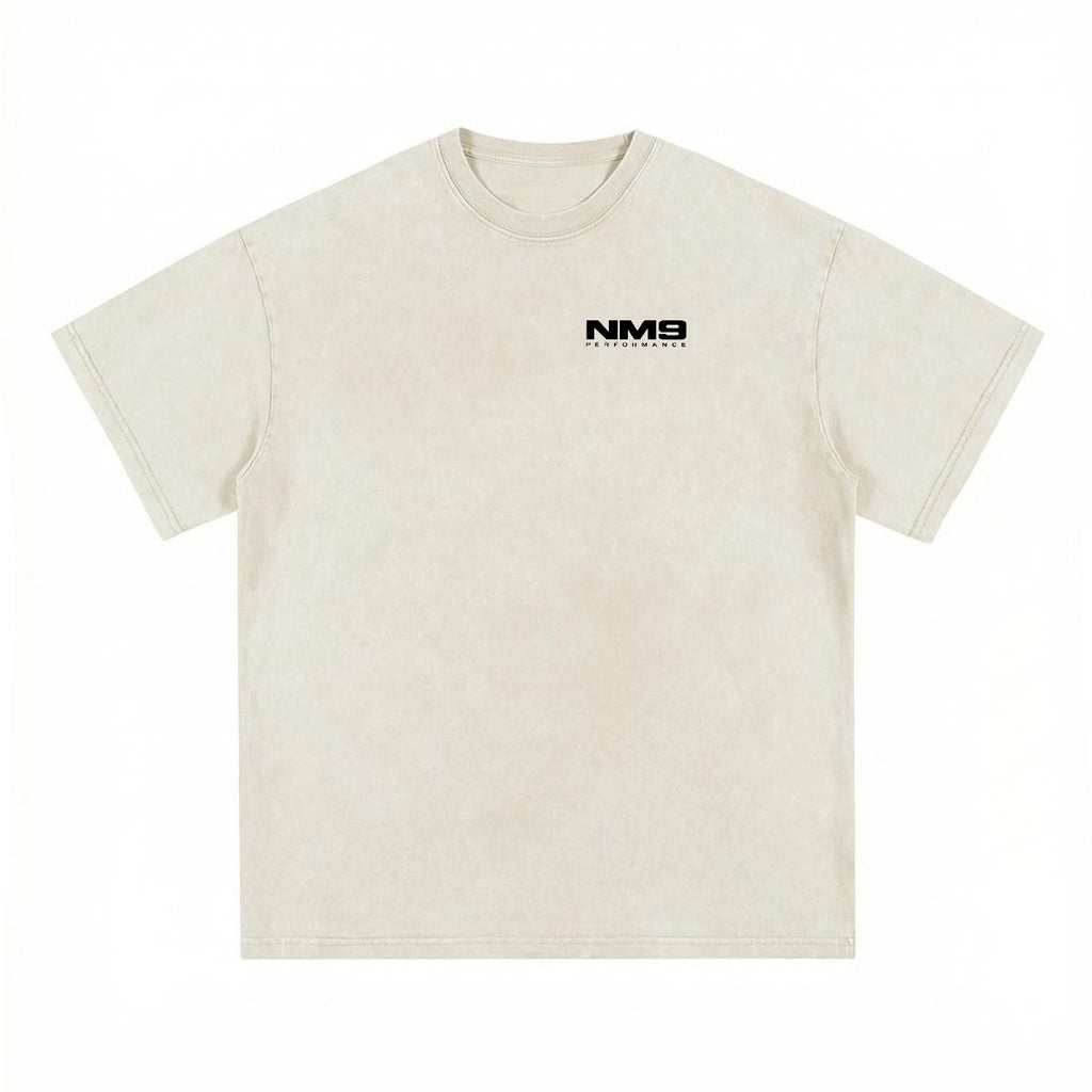 NM9 Standard Collection Heavyweight Tee | Discipline Builds Freedom | Bone