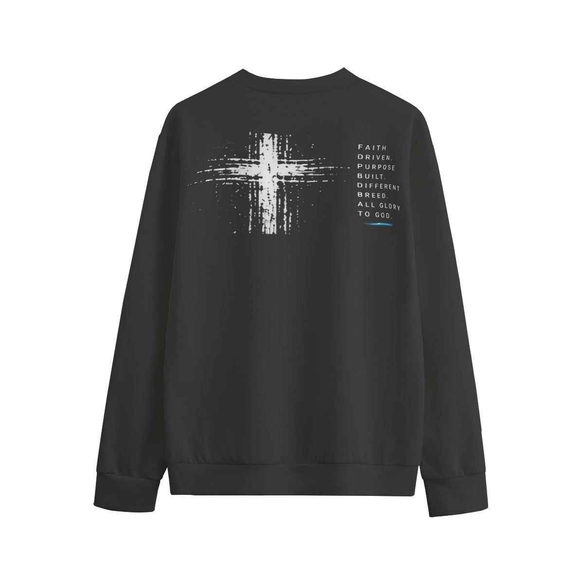 NM9 Signature Series Crewneck | Faith Driven | Black