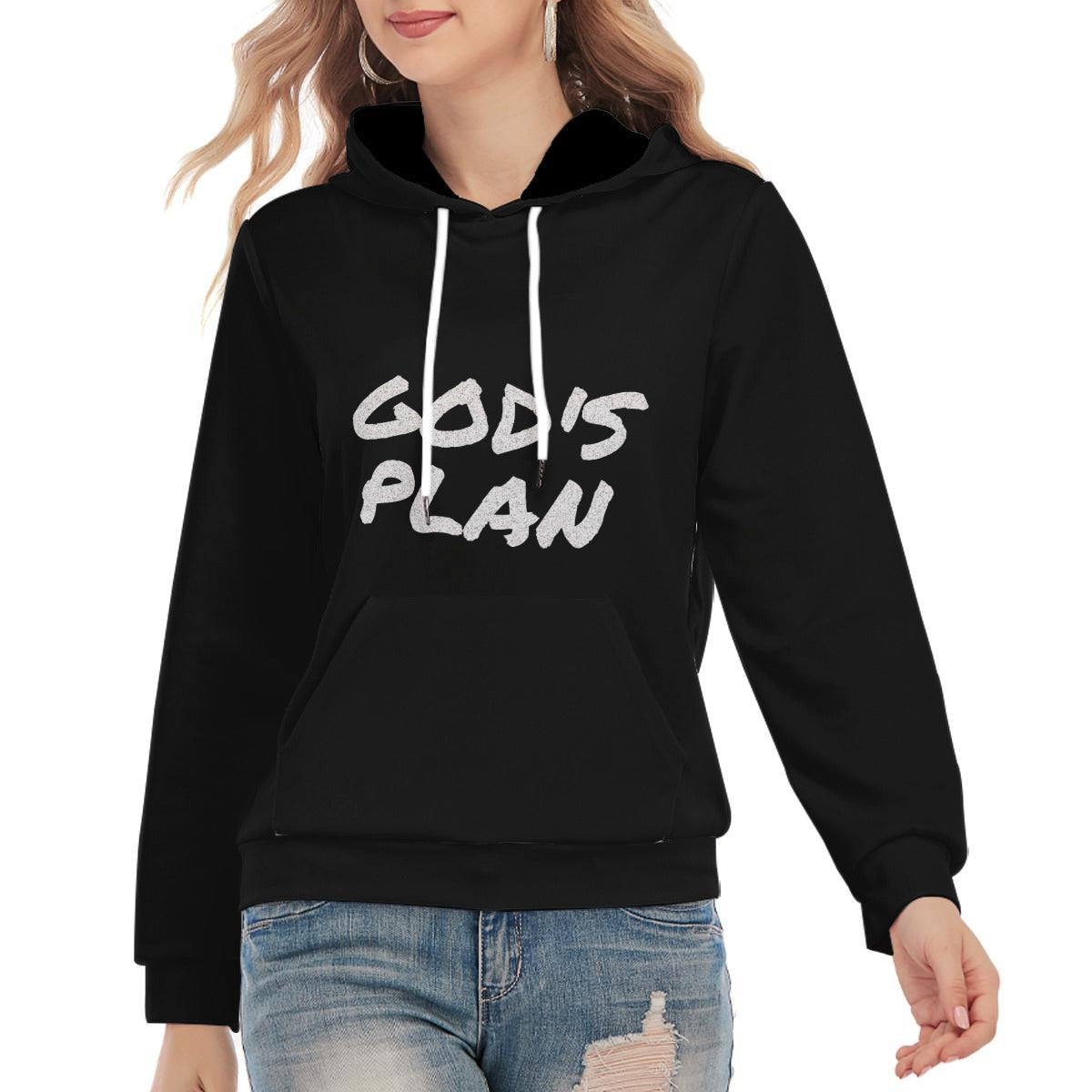 NM9 Ice Collection Hoodie | God's Plan | Black
