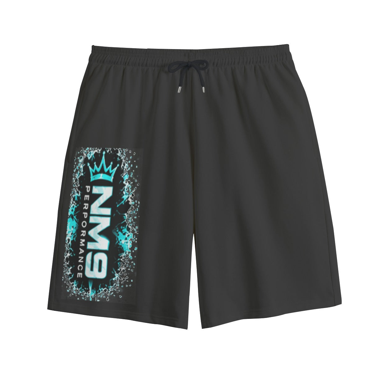 NM9 Ice Collection Sweat Shorts | Built Different Mifsud 9 Edition | Black