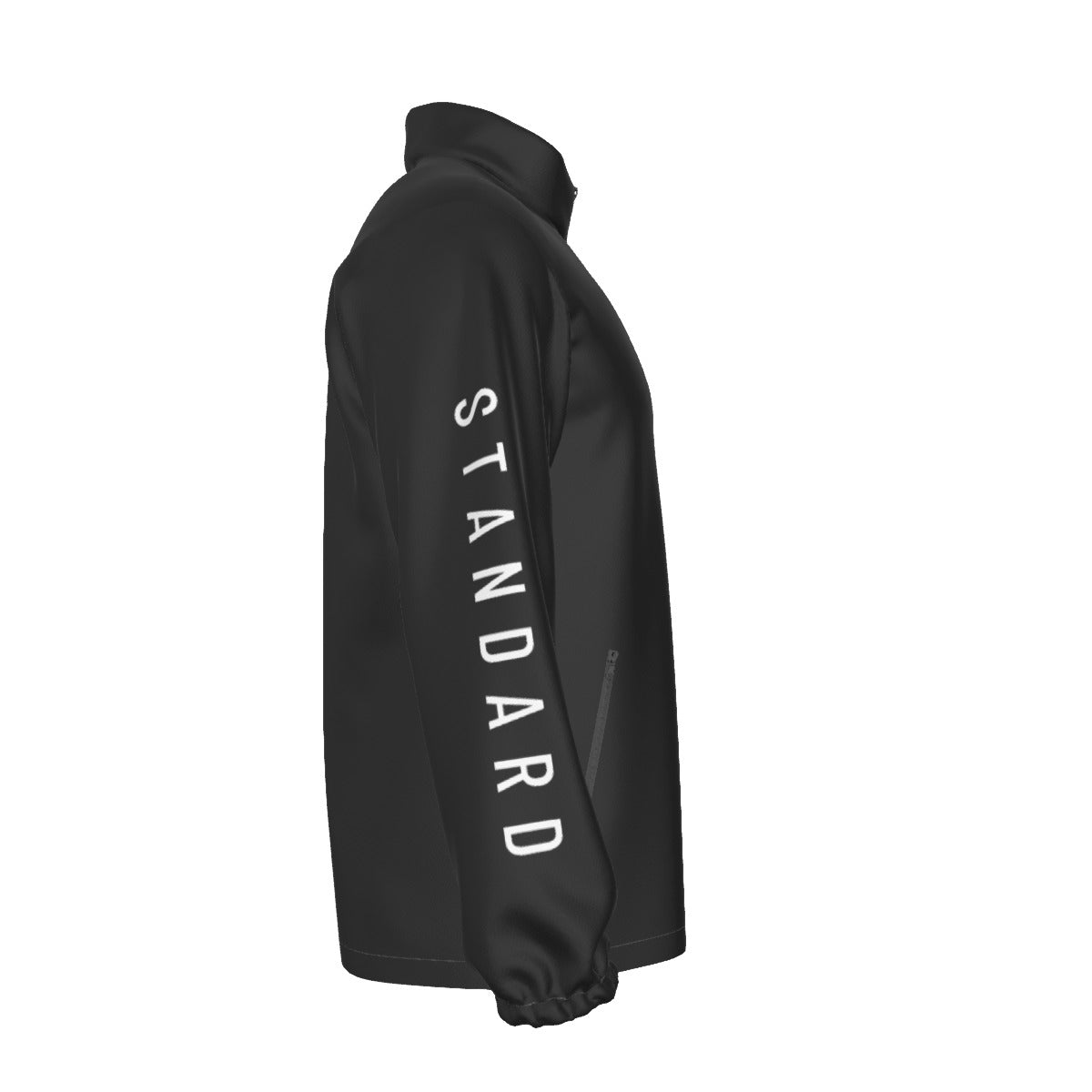 NM9 Standard Collection Windbreaker Jacket | Discipline Builds Freedom | Black