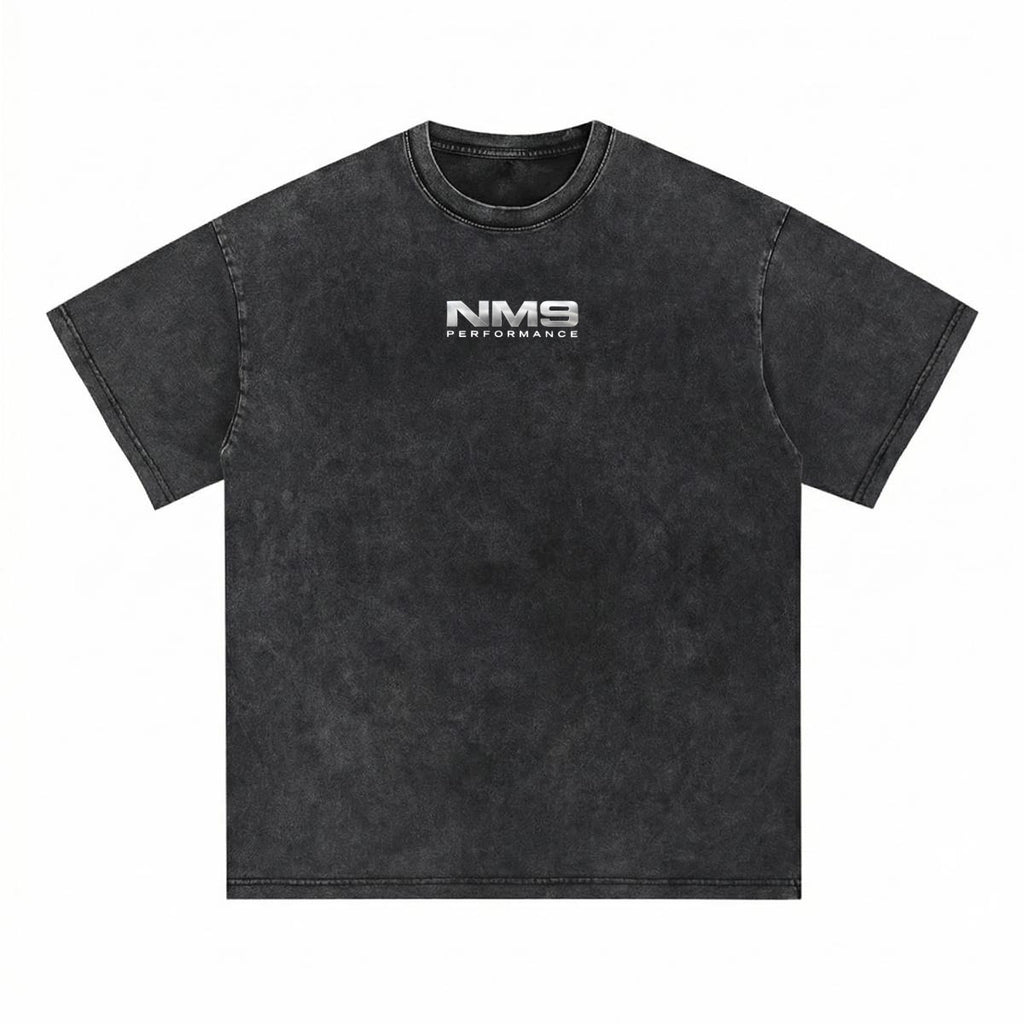 NM9 Signature Series Heavyweight Tee | Built Different For A Higher Purpose | Black