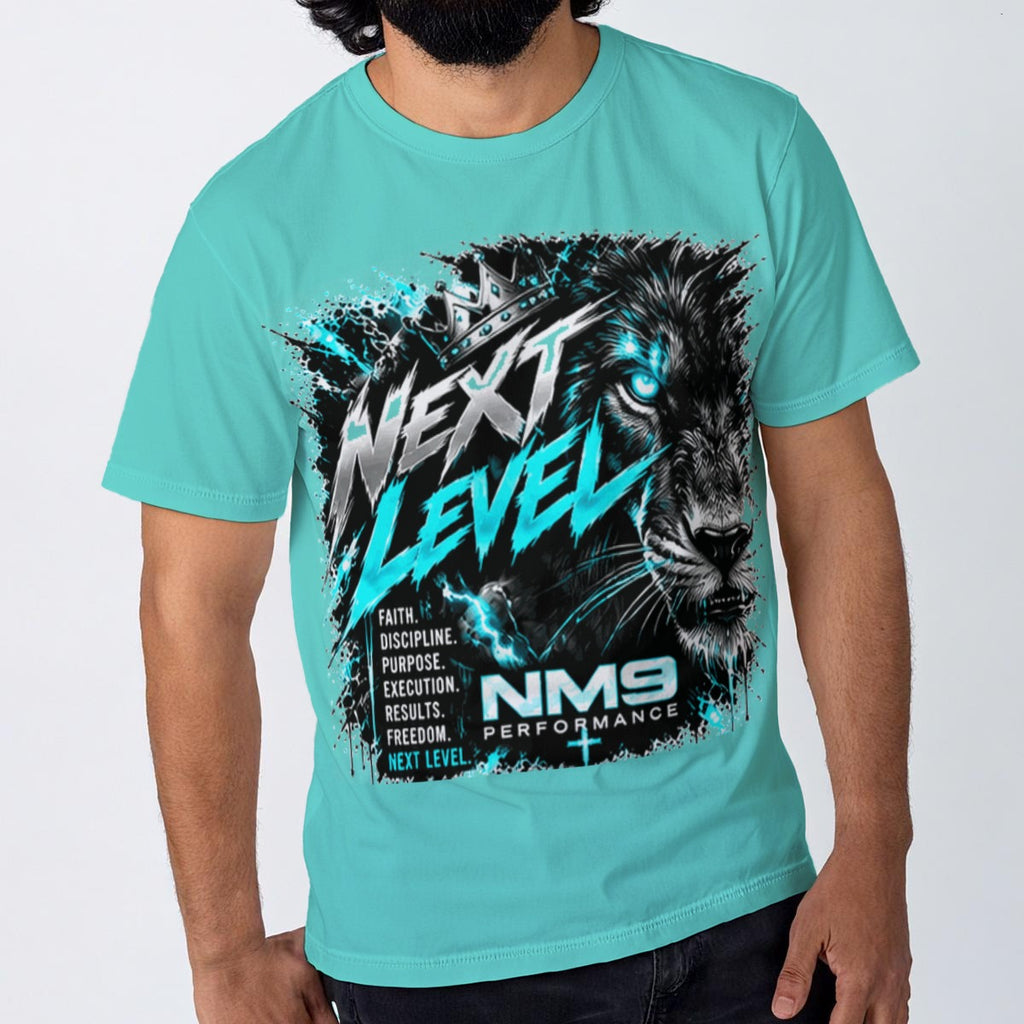 NM9 Ice Collection Tee | Next Level Series | Ice Teal