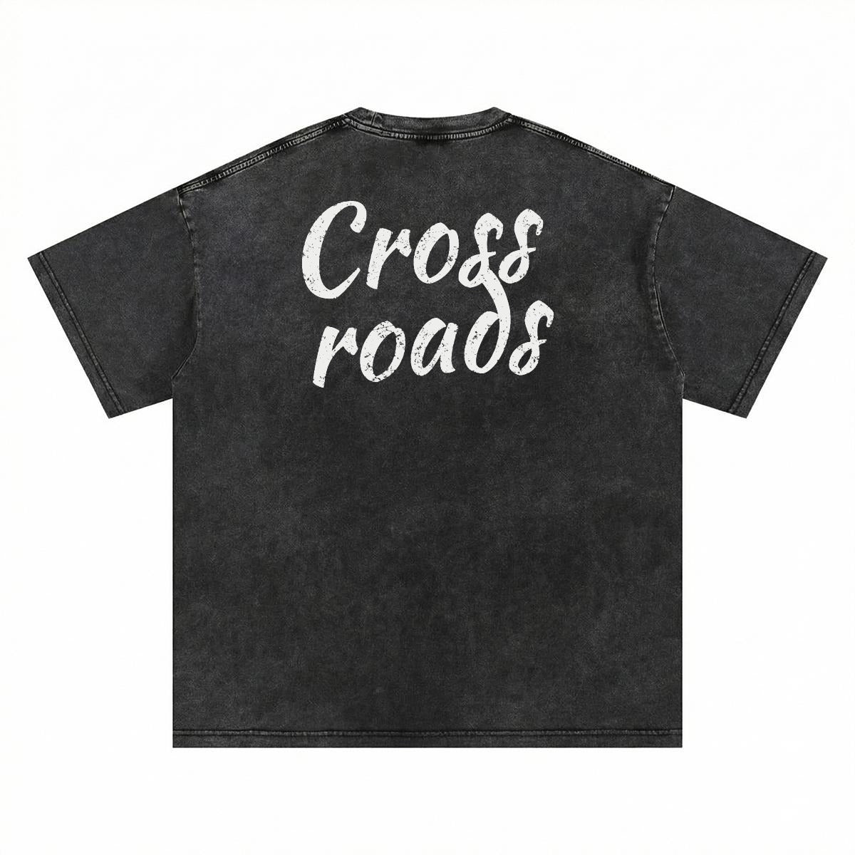 NM9 Performance Heavyweight Tee | Crossroads | Black
