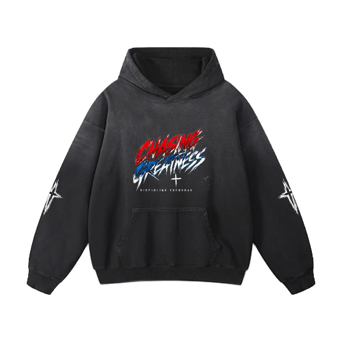 NM9 Executive Collection Heavyweight Hoodie | Chasing Greatness | Black