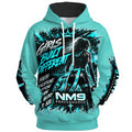 NM9 Ice Collection Hoodie | Girls Built Different | Ice Teal