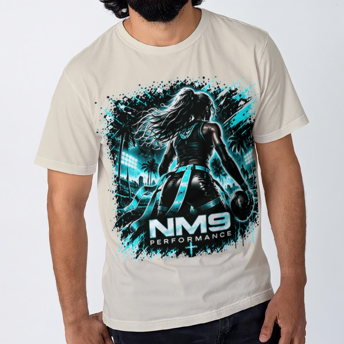 NM9 Ice Collection Tee | Girls Built Different | Bone