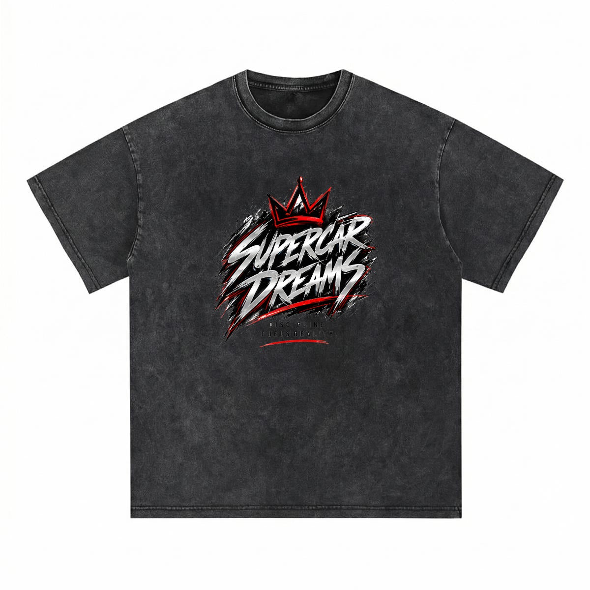 NM9 Executive Collection Heavyweight Tee | Supercar Dreams | Black