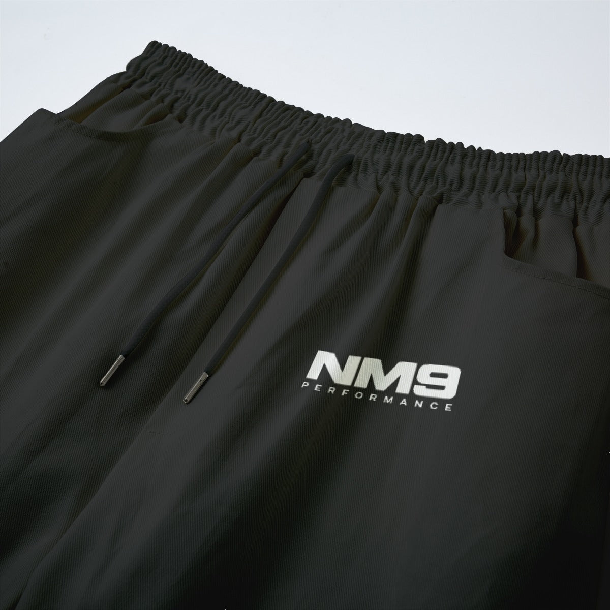NM9 Standard Collection Open Hem Sweatpants | Discipline Builds Freedom | Black
