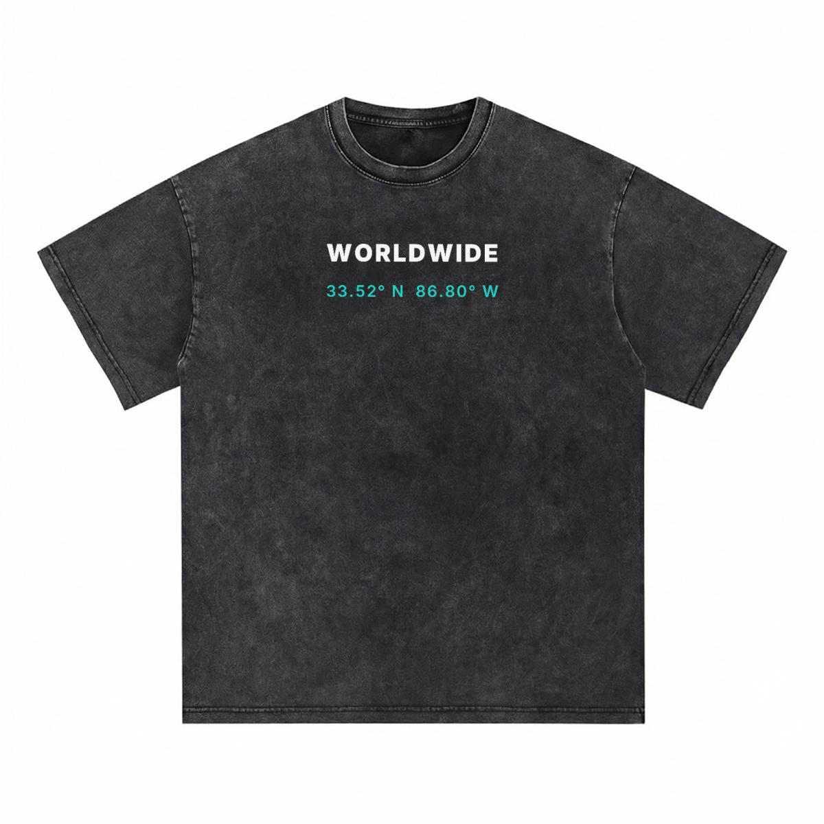 NM9 Ice Collection Heavyweight Tee | Worldwide | Black