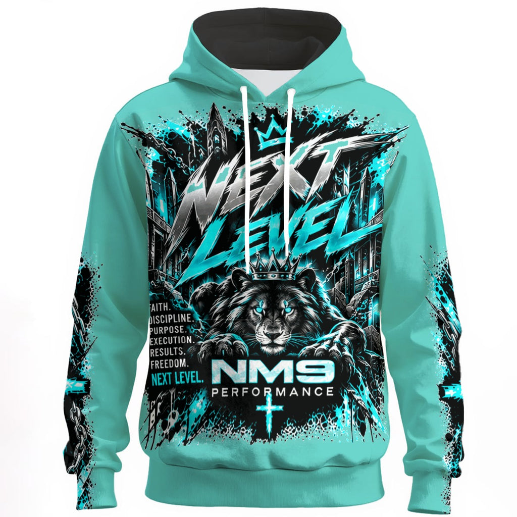NM9 Ice Collection Hoodie | Next Level Series | Ice Teal