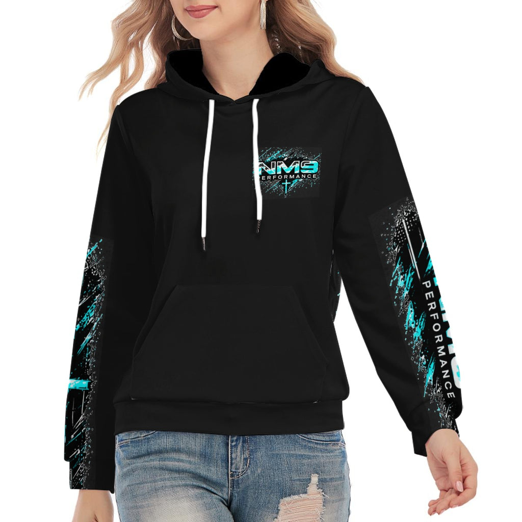 NM9 Ice Collection Hoodie | Signature Series Chest | Black