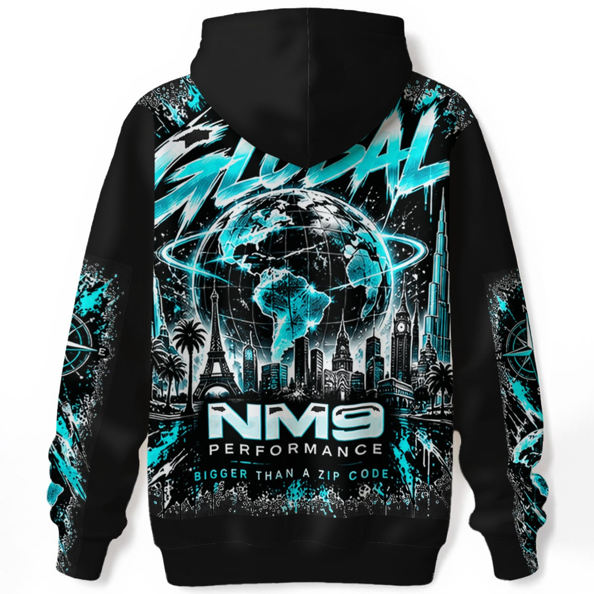 NM9 Ice Collection Hoodie | Global Series | Black