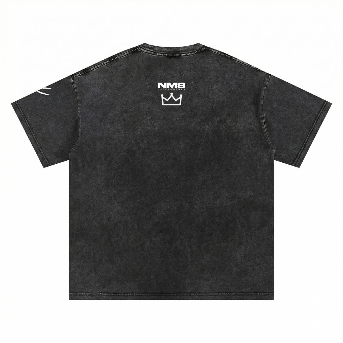 NM9 Heavyweight Tee | Stand On Truth | Black / White