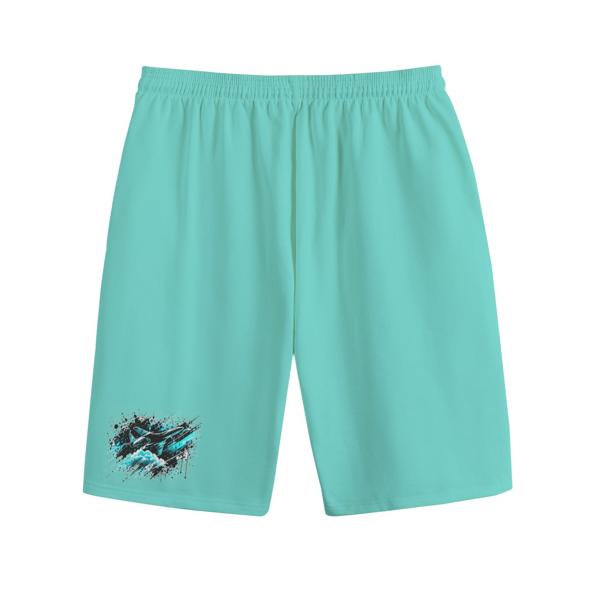 NM9 Ice Collection Sweat Shorts | Jet Mentality Series | Ice Teal