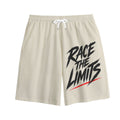 NM9 Executive Collection Sweat Shorts | Race The Limits Checkered | Bone