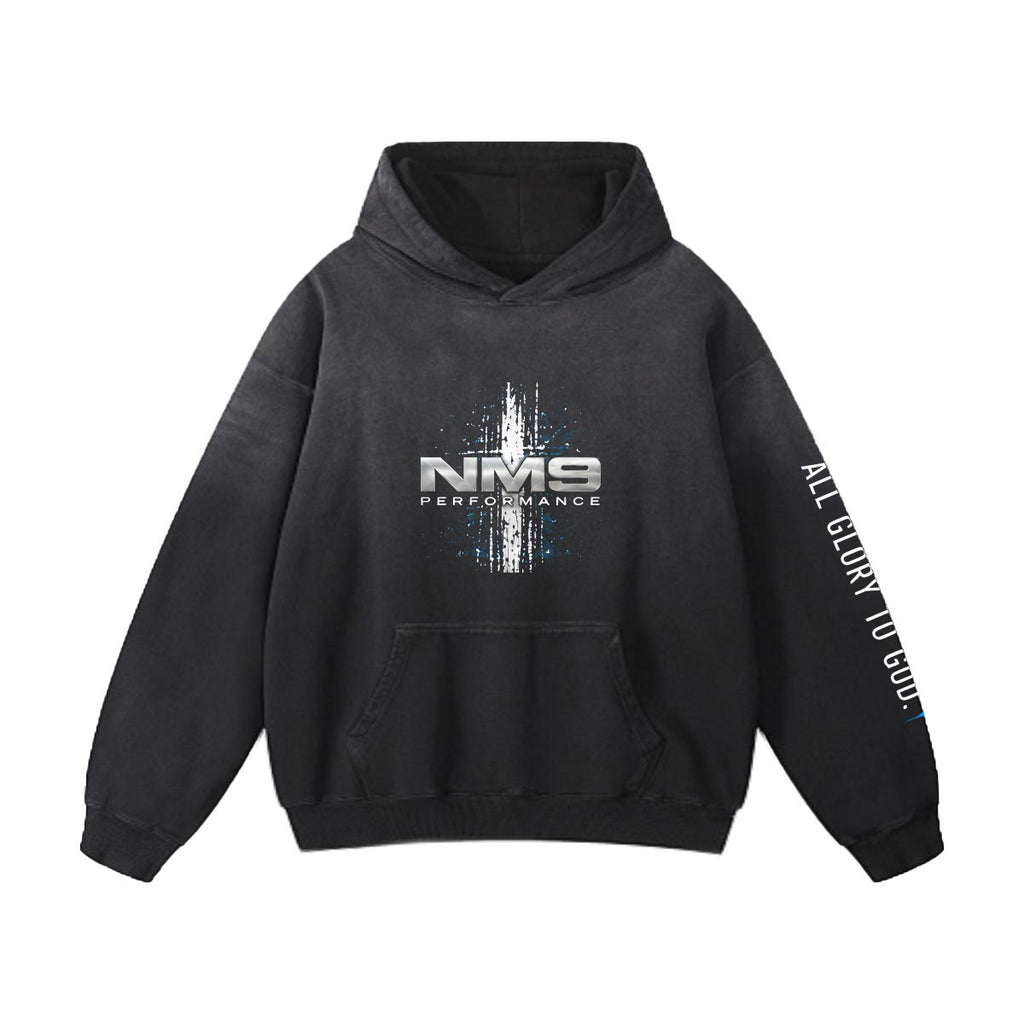 NM9 Signature Series Heavyweight Hoodie | Discipline Builds Freedom | Black