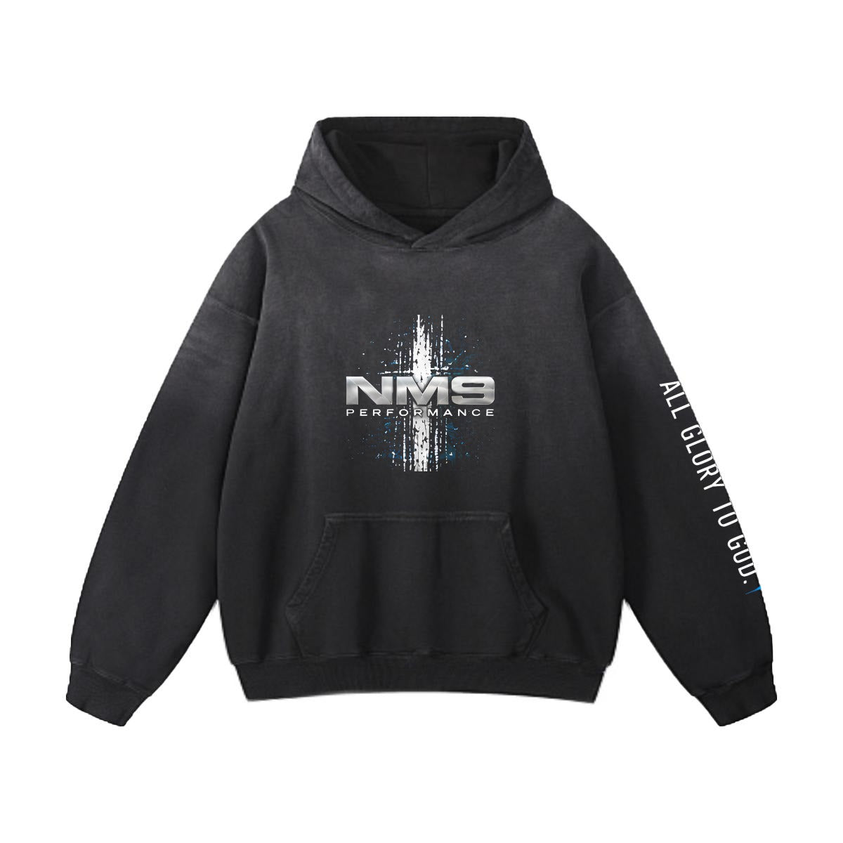 NM9 Signature Series Heavyweight Hoodie | Discipline Builds Freedom | Black