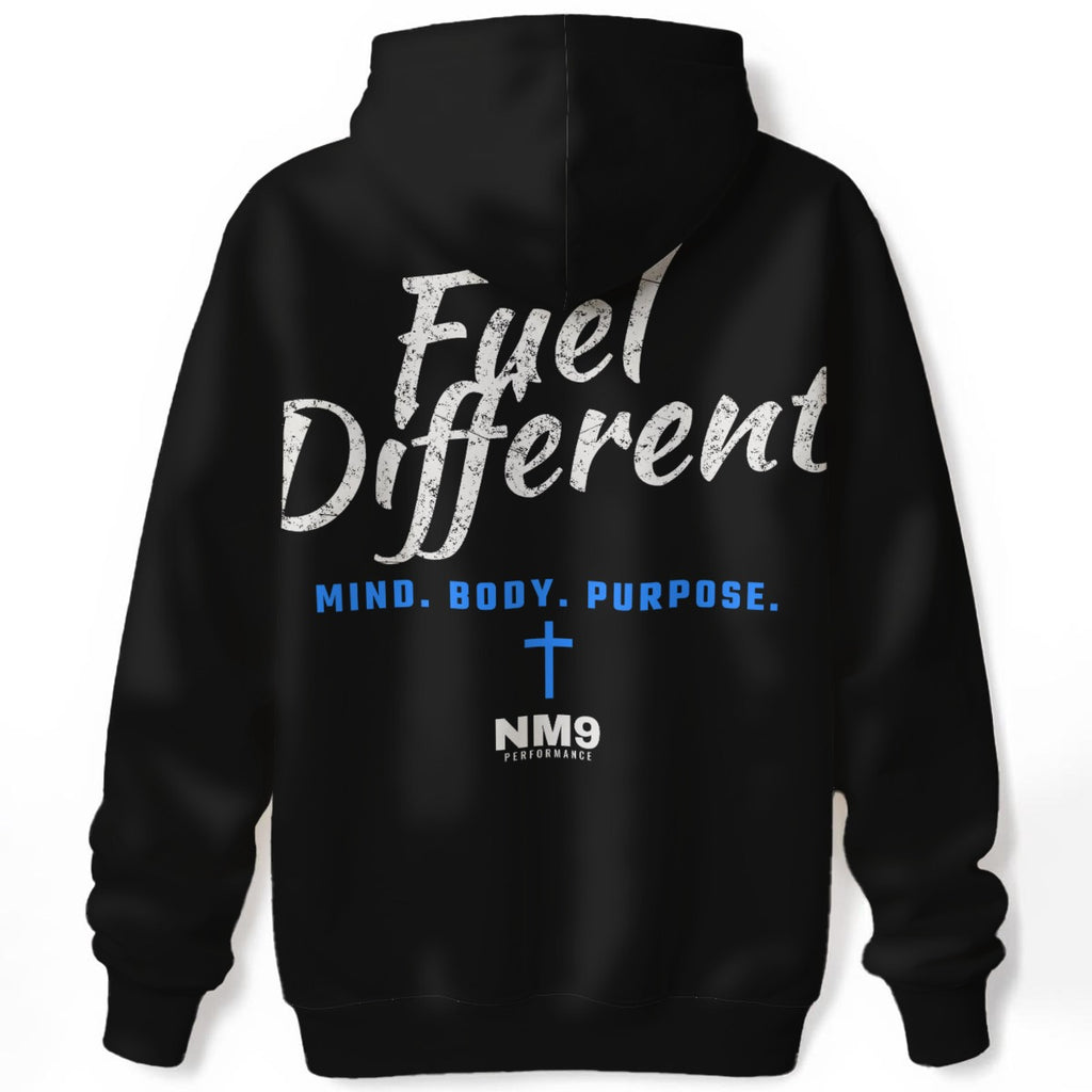 NM9 Performance Hoodie | Fuel Different | Black