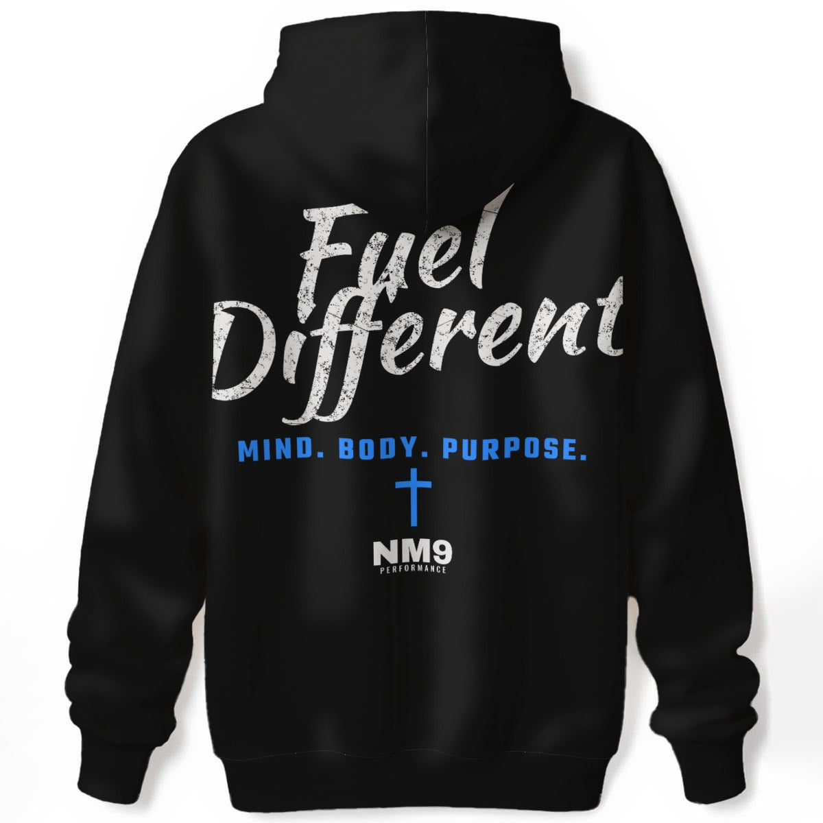 NM9 Performance Hoodie | Fuel Different | Black