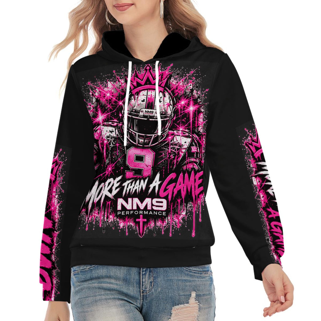 NM9 Pink Collection Hoodie | More Than A Game | Black