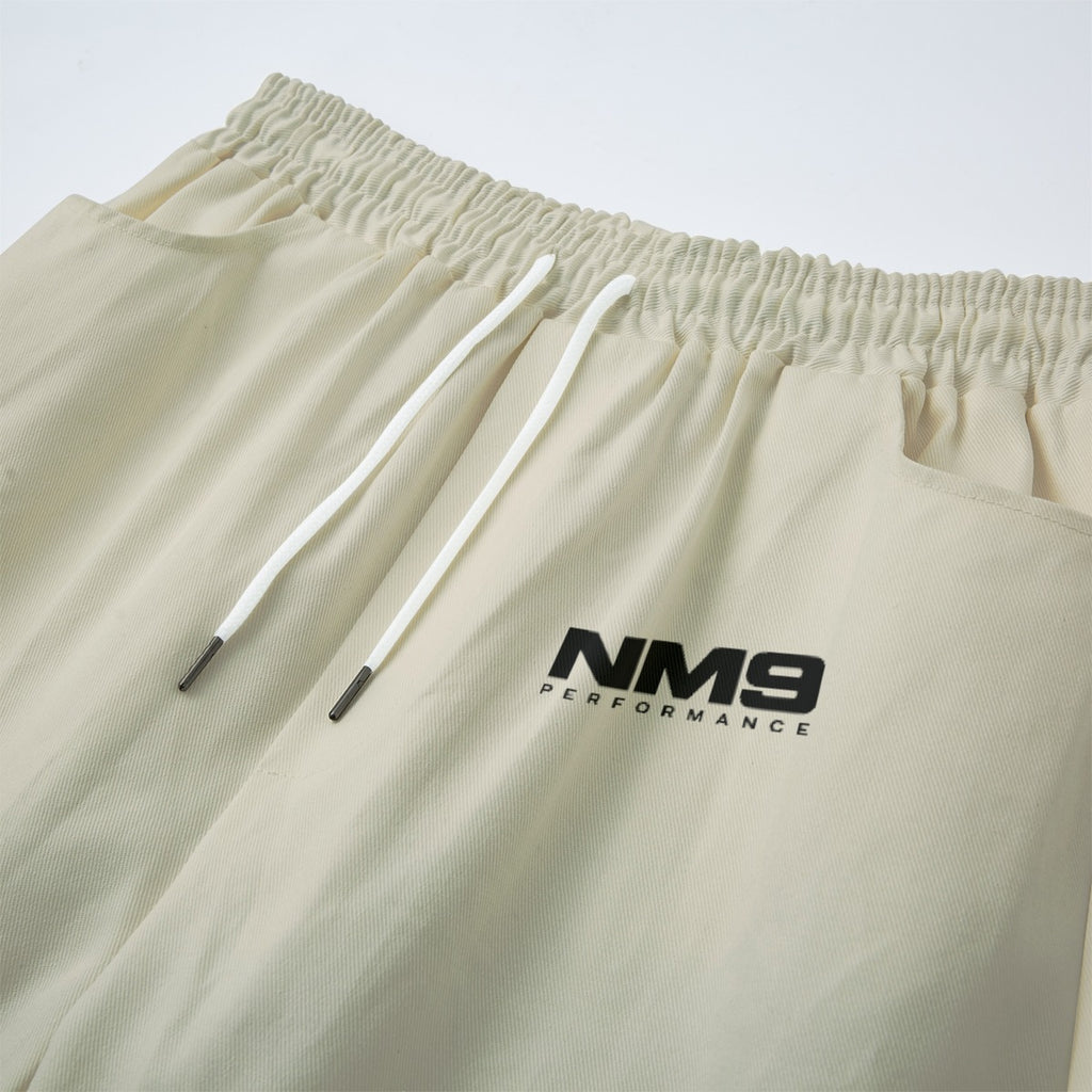 NM9 Standard Collection Open Hem Sweatpants | Discipline Builds Freedom | Bone