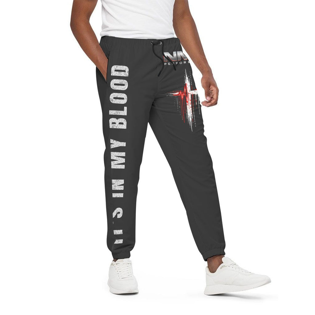 NM9 Bloodline Collection Joggers | It's In My Blood | Black