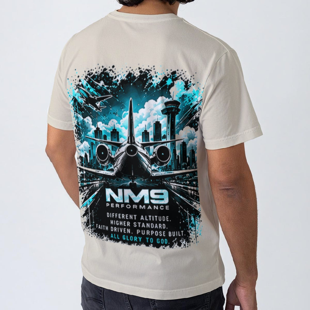NM9 Ice Collection Tee | Jet Mentality Series | Bone