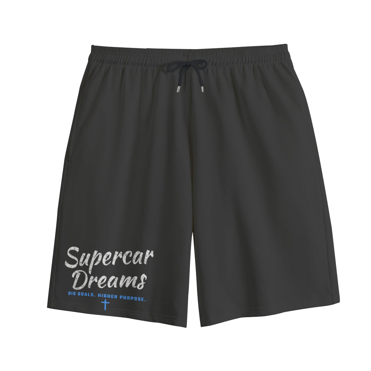 NM9 Performance Sweat Shorts | Supercar Dreams | Black