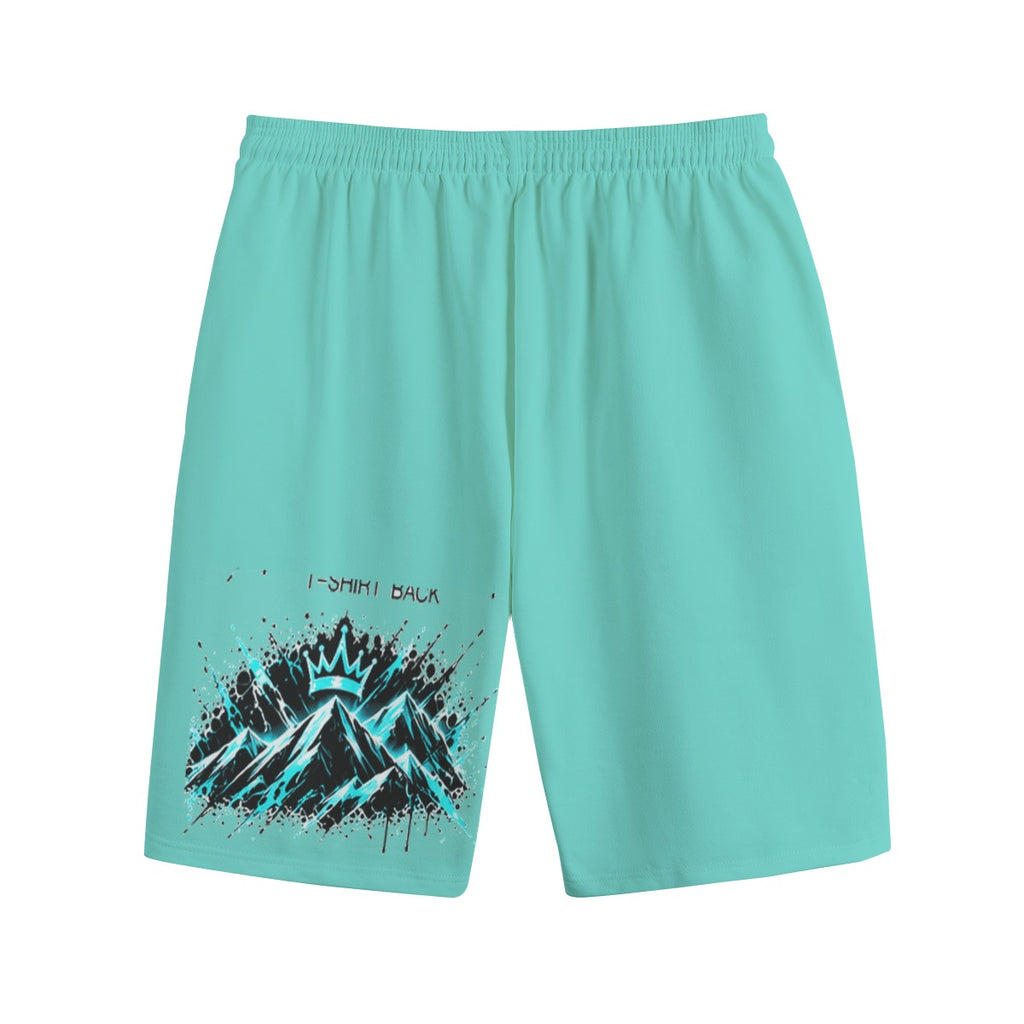 NM9 Ice Collection Sweat Shorts | Next Level Series | Ice Teal