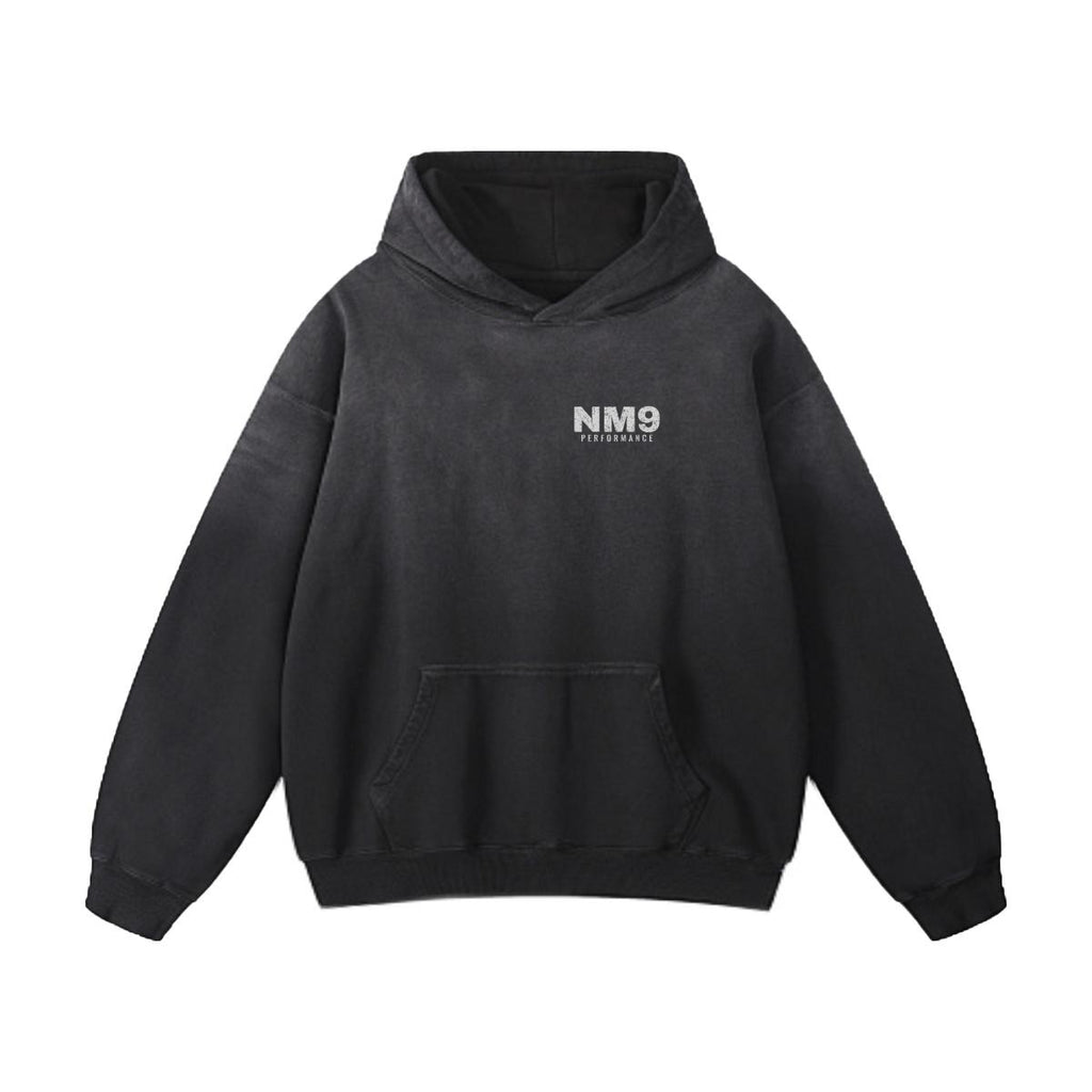 NM9 Performance Heavyweight Hoodie | Locked In | Black