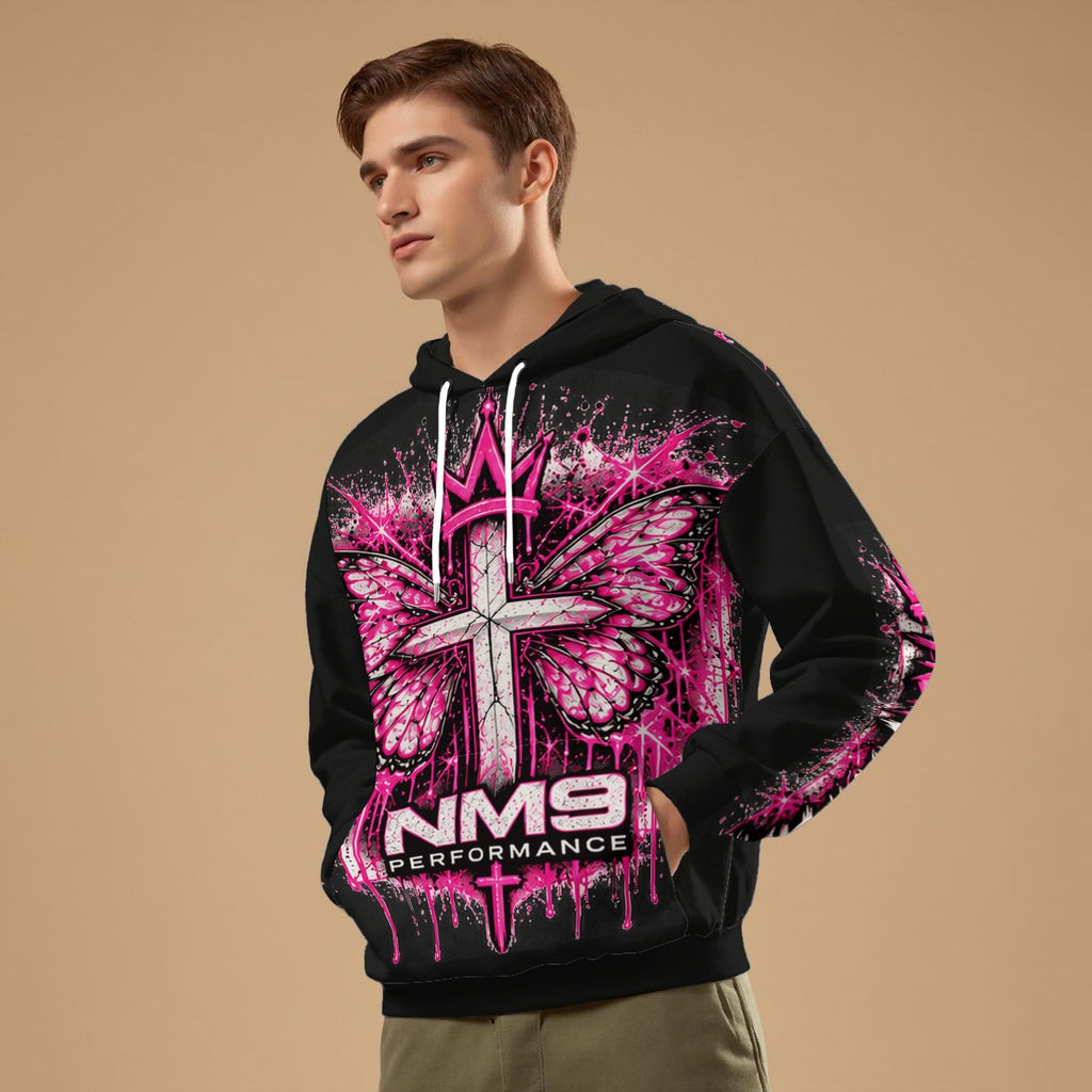 NM9 Pink Collection Hoodie | Pretty Discipline | Black