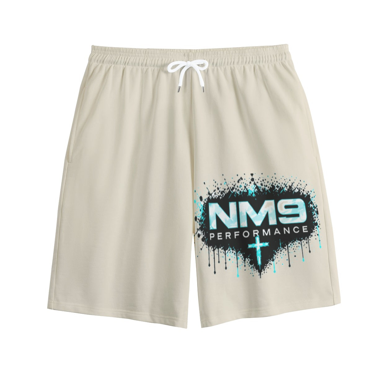 NM9 Ice Collection Sweat Shorts | More Than A Game Series | Bone