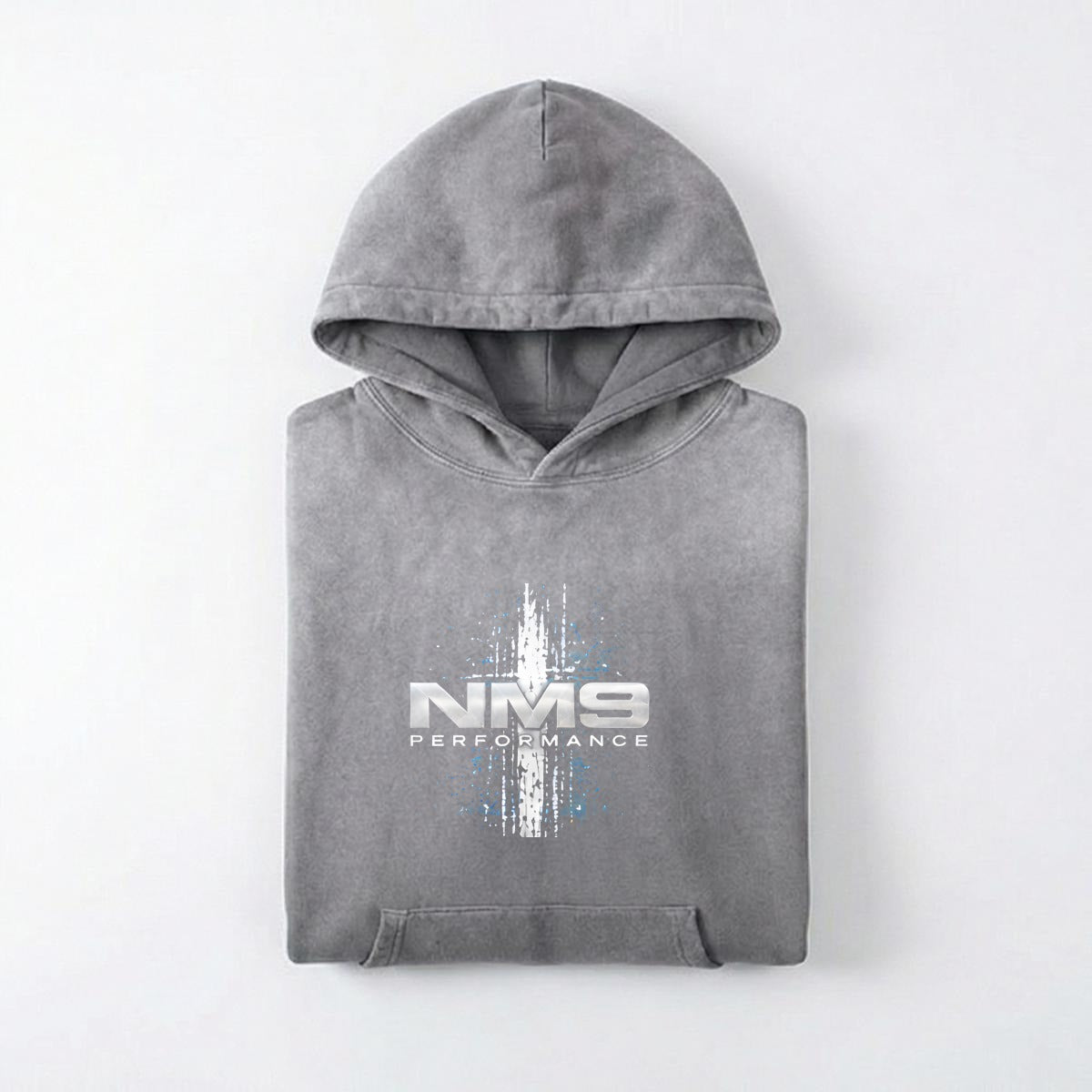 NM9 Signature Series Heavyweight Hoodie | Discipline Builds Freedom | Grey