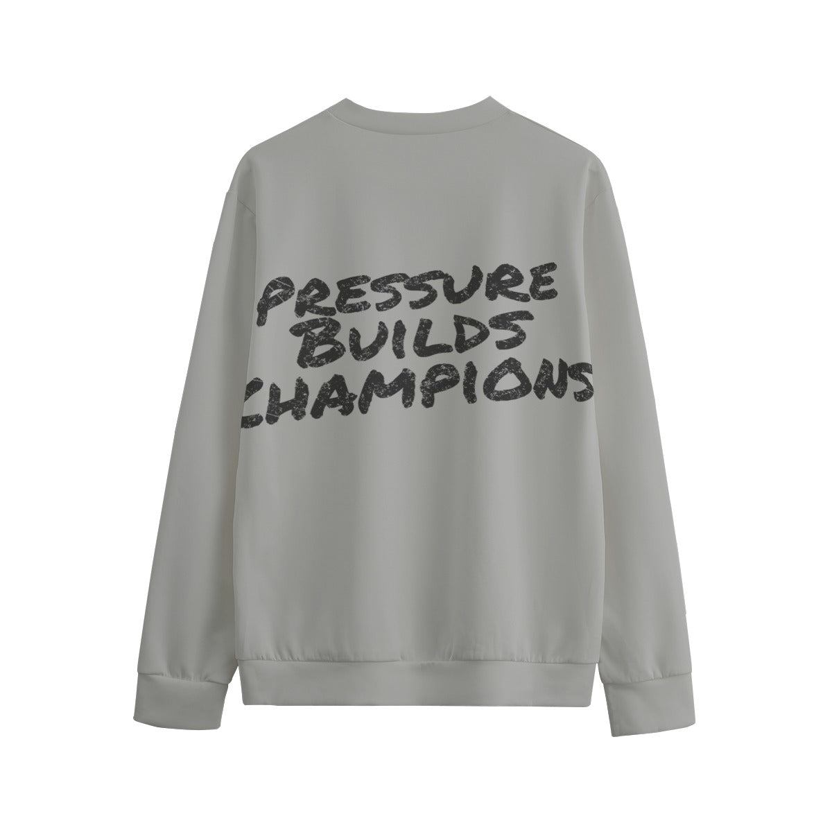 NM9 Performance Crewneck | Pressure Builds Champions | Heather Grey