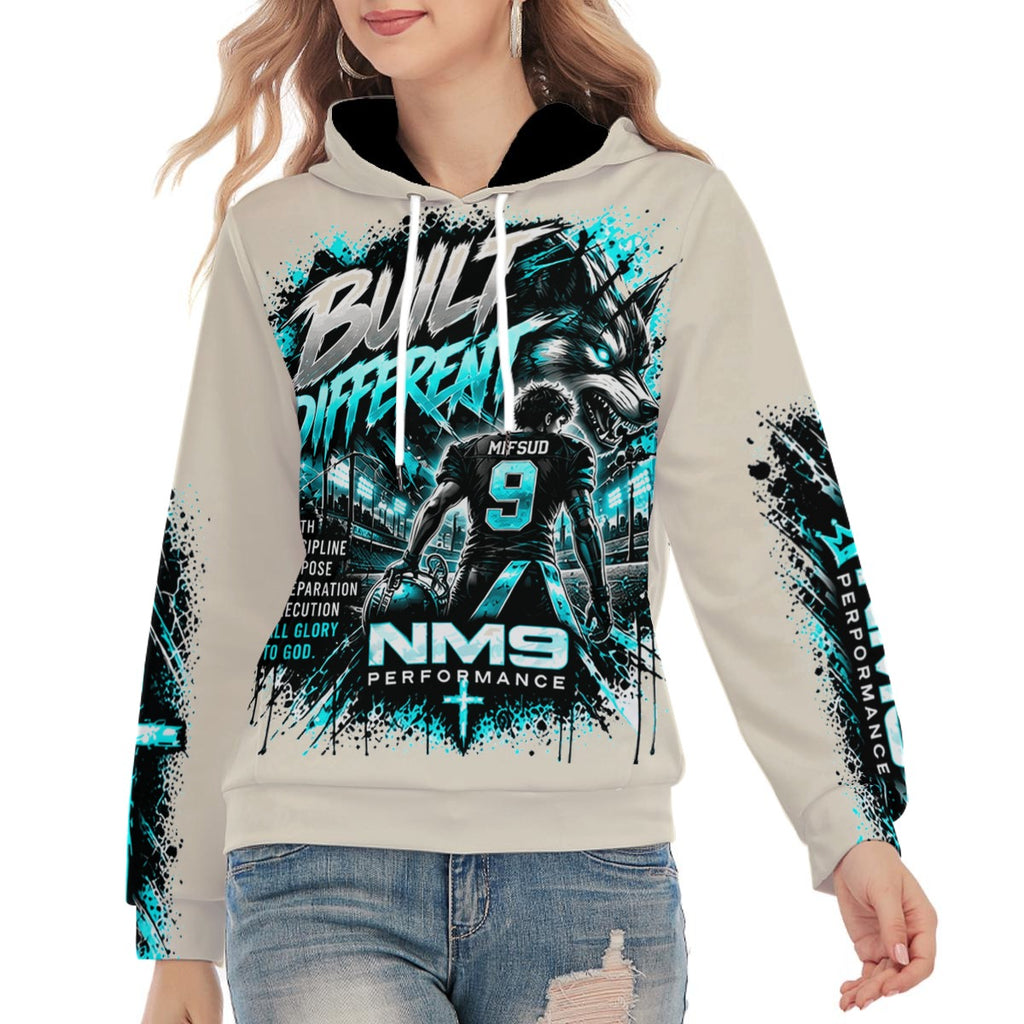 NM9 Ice Collection Hoodie | Built Different Mifsud 9 Edition | Bone