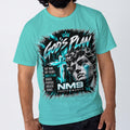 NM9 Ice Collection Tee | God's Plan Statue Edition | Ice Teal