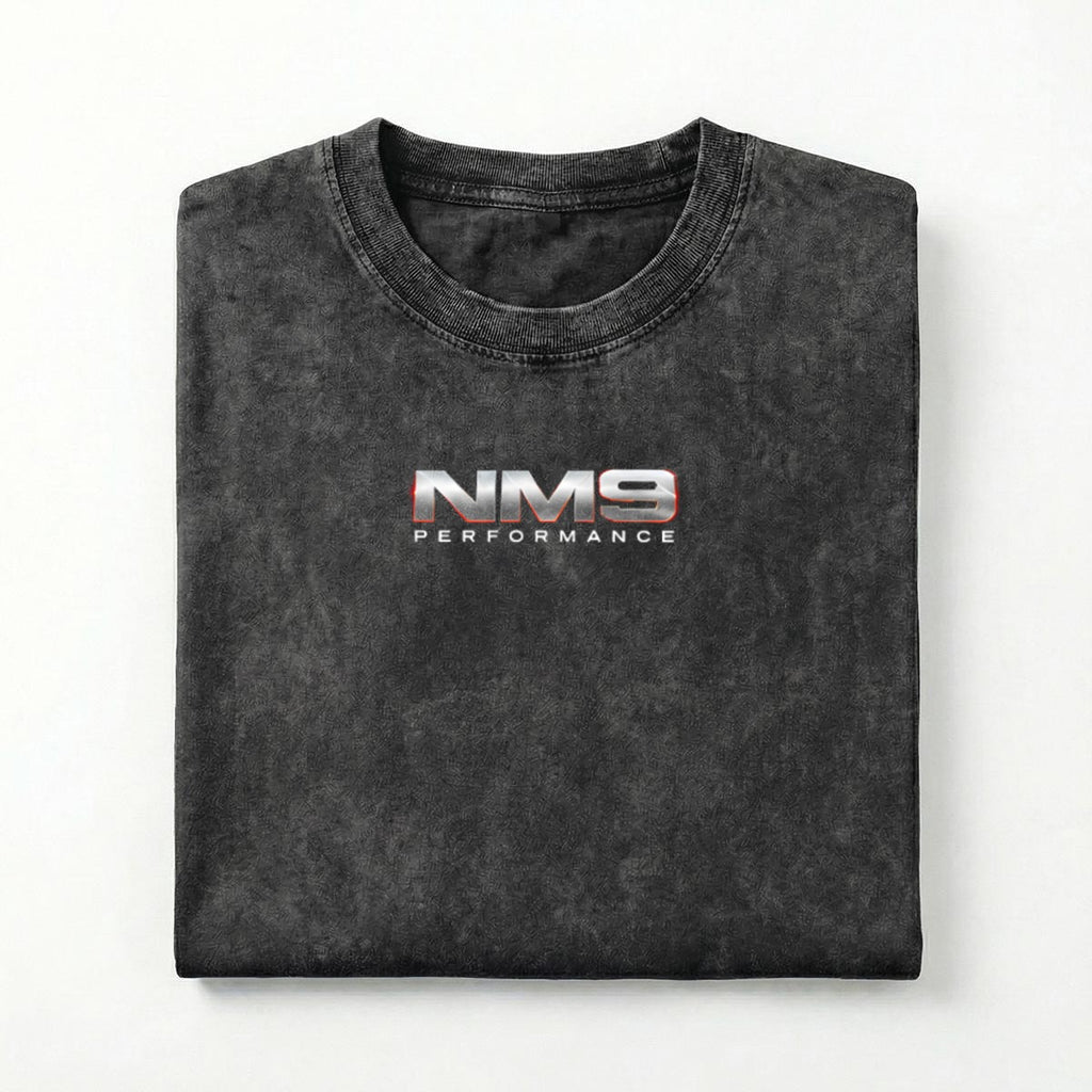 NM9 Bloodline Collection Heavyweight Tee | It's In My Blood | Black