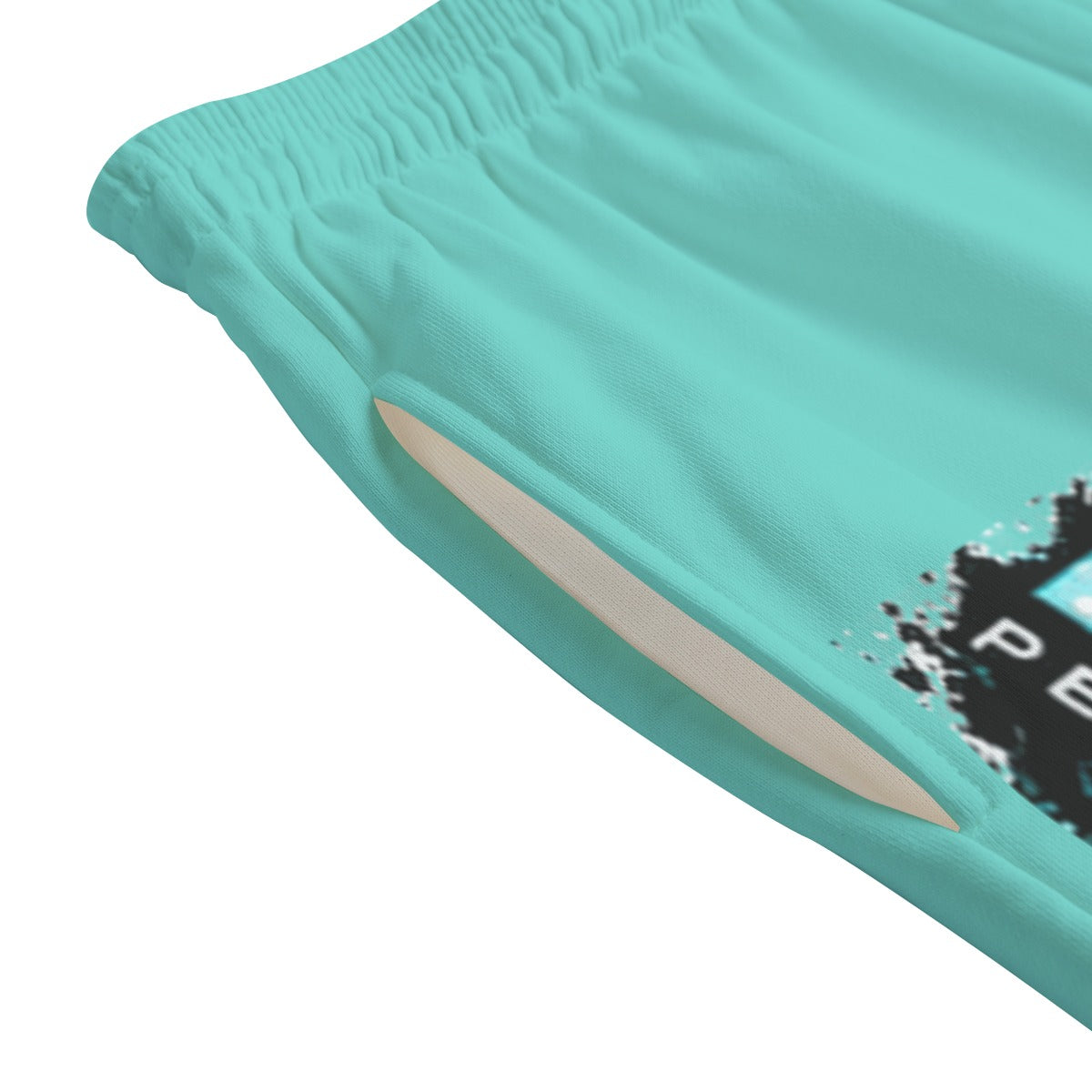 NM9 Ice Collection Sweat Shorts | Jet Mentality Series | Ice Teal