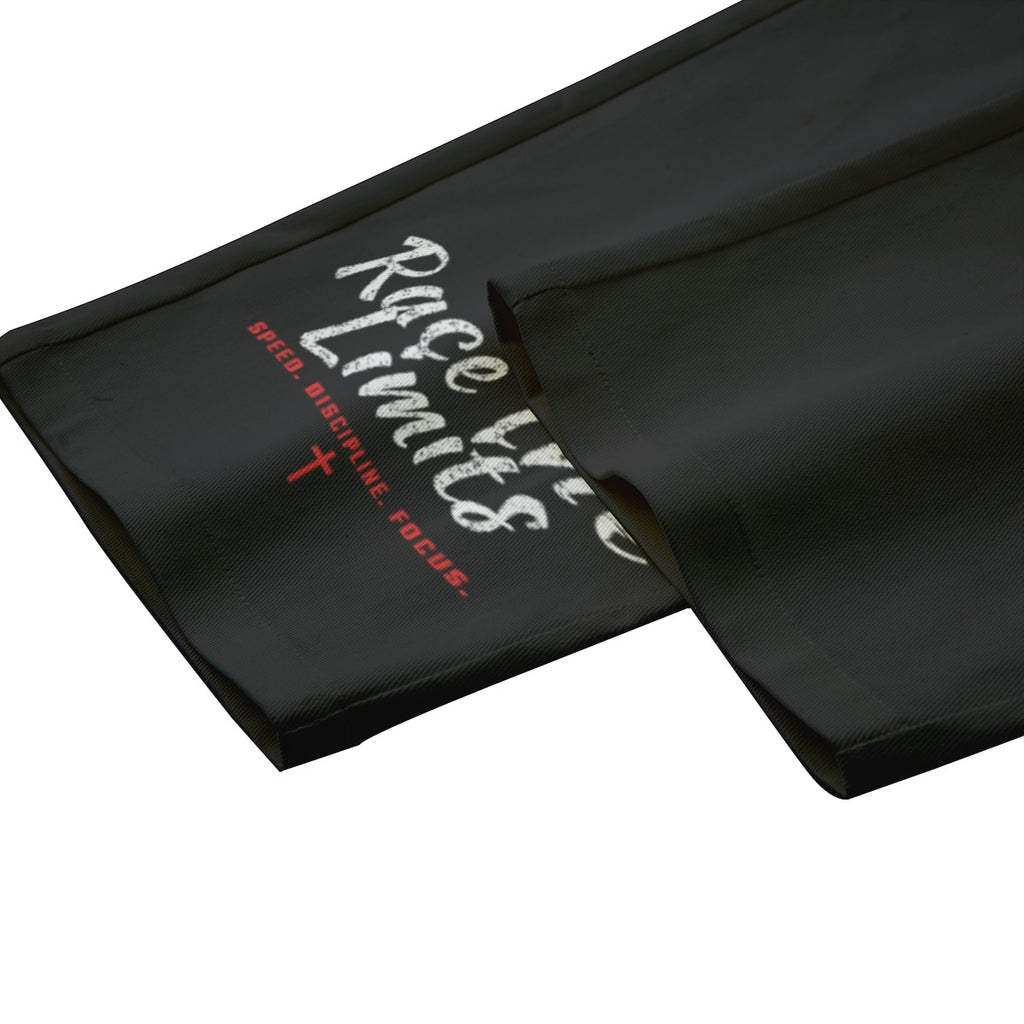 NM9 Performance Open Hem Sweatpants | Race the Limits | Black