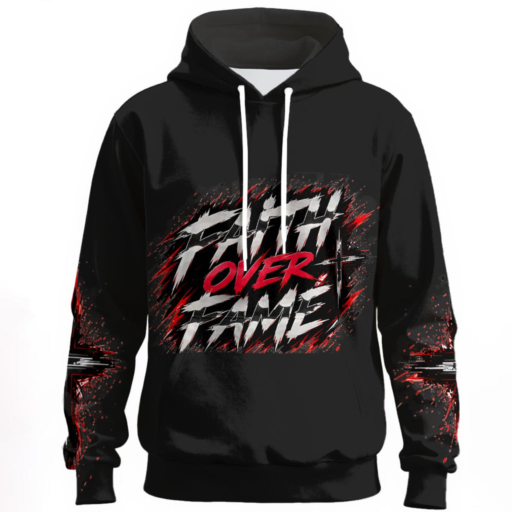 NM9 Executive Collection Hoodie | Faith Over Fame | Black