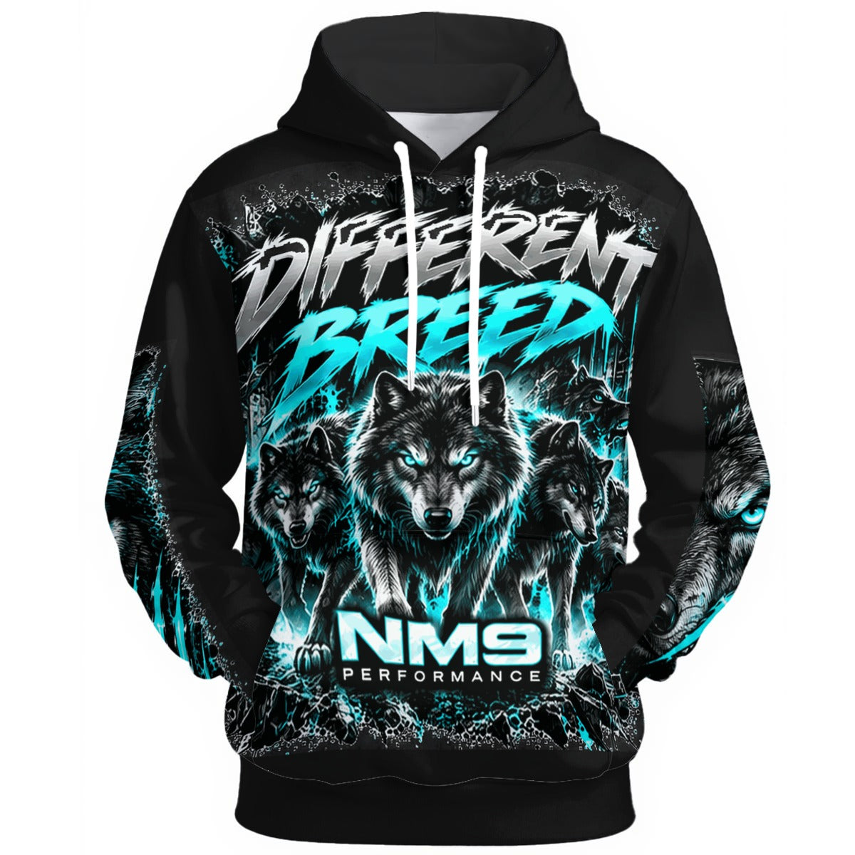 NM9 Ice Collection Hoodie | Different Breed Series | Black