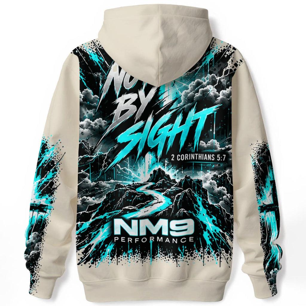 NM9 Ice Collection Hoodie | Not By Sight Series | Bone