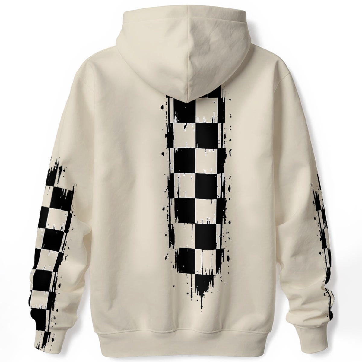 NM9 Executive Collection Hoodie | Race The Limits Checkered | Bone
