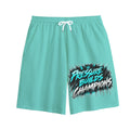 NM9 Ice Collection Sweat Shorts | Boxing Mindset Series | Ice Teal