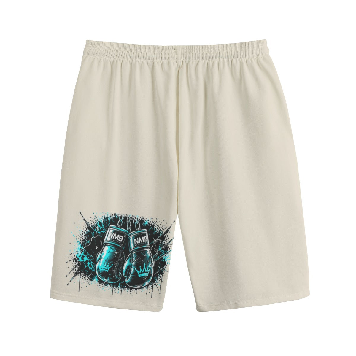 NM9 Ice Collection Sweat Shorts | Boxing Mindset Series | Bone