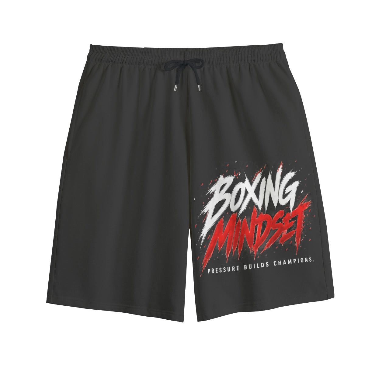 NM9 Executive Collection Sweat Shorts | Boxing Mindset | Black